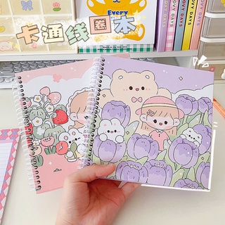 Sổ còng caro vuông bìa cứng siêu đẹp