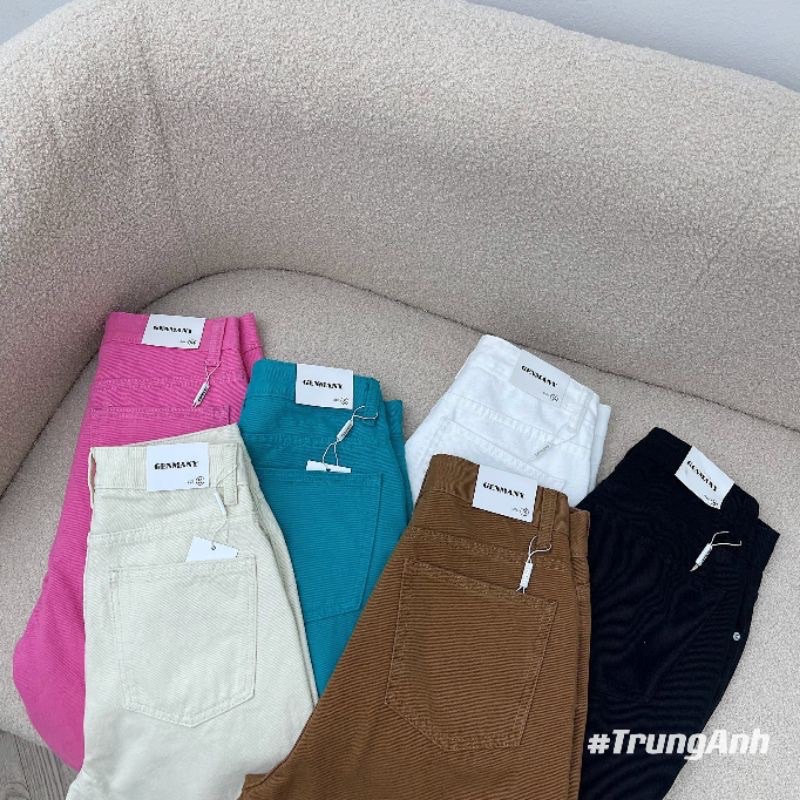 QUẦN BAGGY JEANS MÀU GENMANYY LOẠI ĐẸP MS32001 (A1-5)