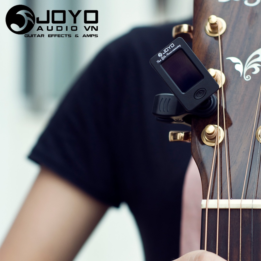 Joyo JT-01 Tuner Chính Hãng - Máy Lên Dây Guitar, Chromatic, Bass, Violin, Ukulele C, Ukulele D