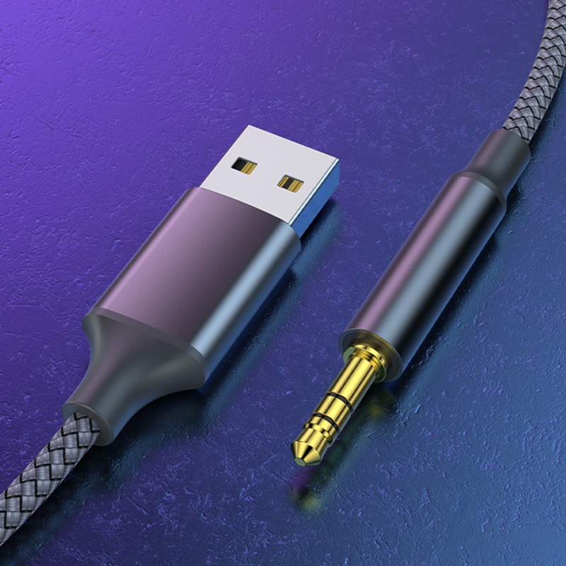 Dây Cáp Chuyển Đổi Cổng USB Sang Cổng 3 5mm Chuyên Dụng