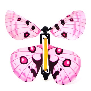 HEL❤ 2 pcs Magic flying plastic butterfly surprise birthday christmas gif