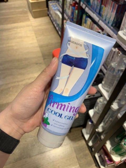 Kem tan mỡ bụng và đùi Watsons Firming Hot Gel & Firming Cool Gel Thái Lan (200g)