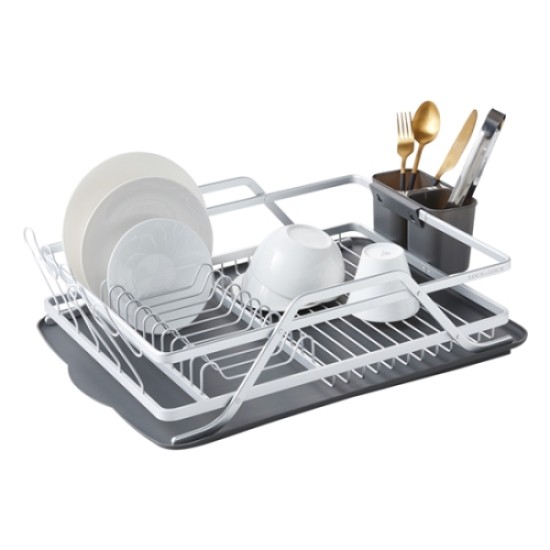 Kệ bát đĩa bằng nhôm Lock&Lock Aluminum Wave Dish Rack LDR205