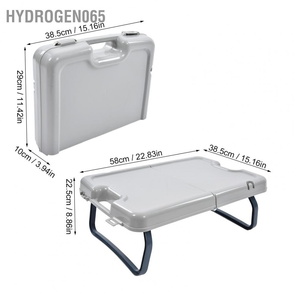 bàn lưu trữ gấp Bàn gấp nhựa Đa chức năng Di động Công suất lớn cho ngoài trời trong nhà Hydrogen065