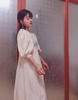 [Hàng oder] Váy trắng bồng bềnh