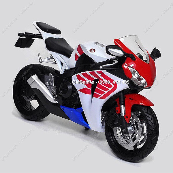 Xe Mô Hình Moto Honda CBR 1000RR Red Wings Tỉ Lệ 1:12  - Joycity - 8669.2