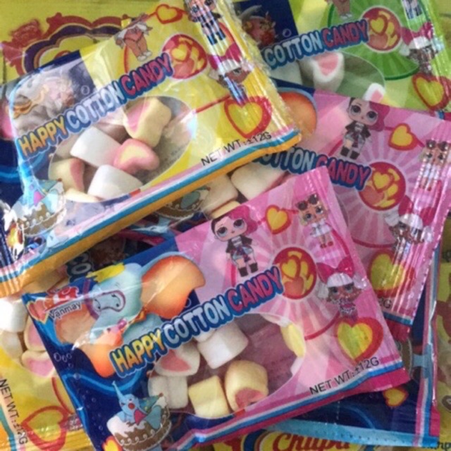 Kẹo dẻo gum Thái Lan trái tim (10 gói)