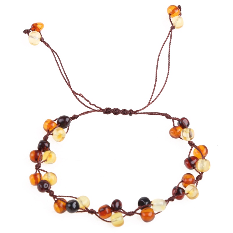 Vòng Tay Hổ Phách Handmade Dành Cho Người Lớn Và Trẻ Em