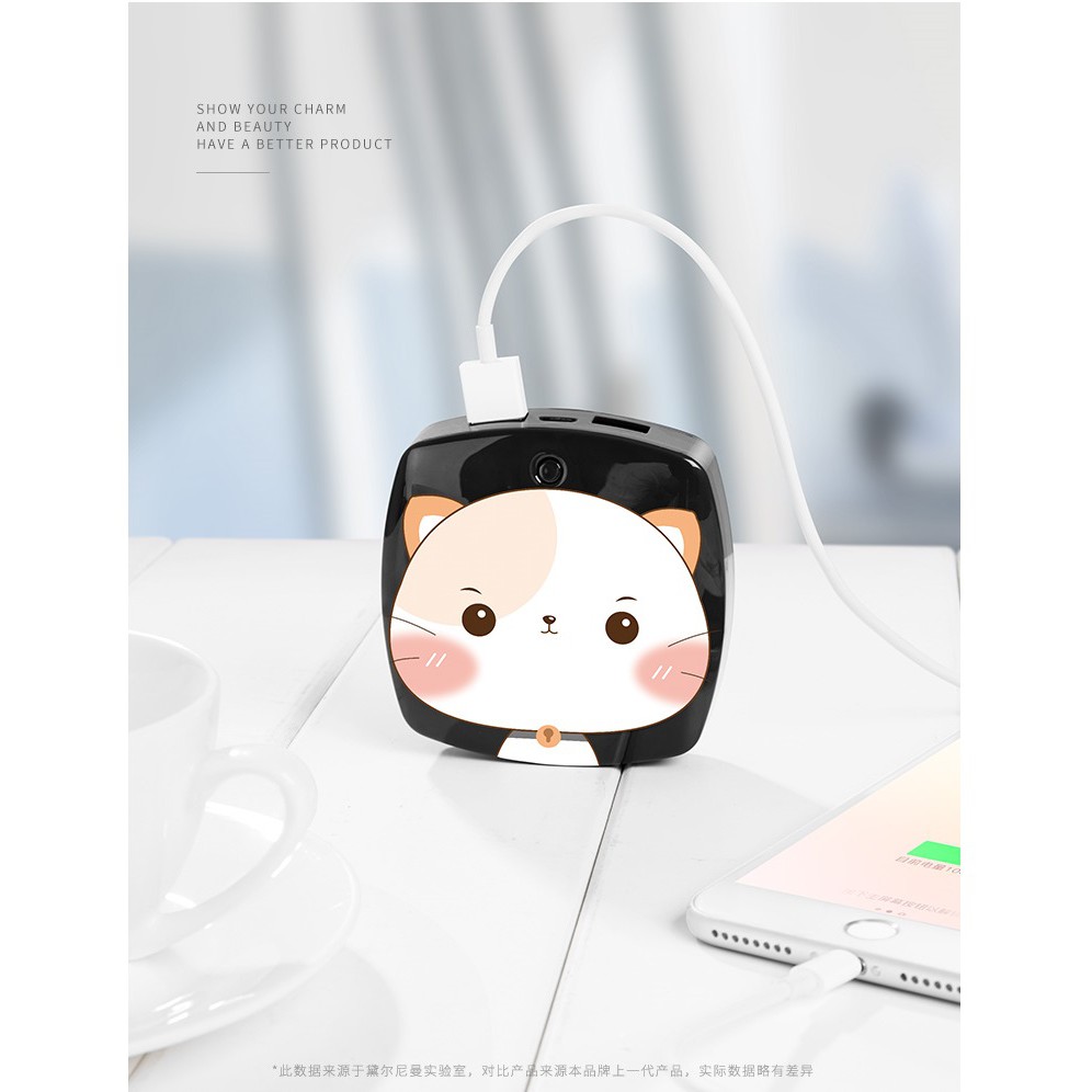 Sạc dự phòng DAIRNIM Hoat hình đáng yêu 20000mAh CHÍNH HÃNG