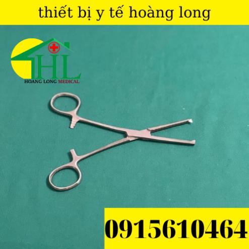 Panh Y Tế, Panh Thẳng Có Mấu 14cm - Hàng Pakistan