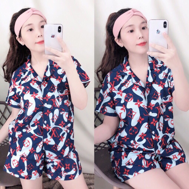 PIJAMA TAY NGẮN QUẦN NGẮN