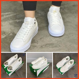 [XẢ KHO-FREESHIP]❤️Hot❤️ Giày Puma Full Bản Trắng, Giày Sneaker Nam Nữ, Giày Thẻ Thao, Đế Cao