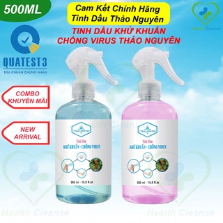 Bình xịt khuẩn chứa tinh dầu sả chanh THẢO NGUYÊN 500ml