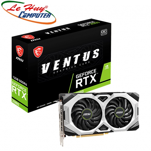 Card Màn Hình VGA MSI GeForce RTX 2060 VENTUS 12G OC