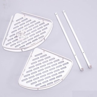 Kệ góc nhà tắm 2 tầng.