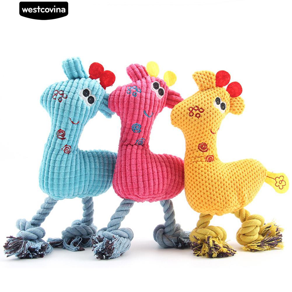 Thú Nhồi Bông Phát Tiếng Kêu Làm Sạch Răng Cho Thú Cưng