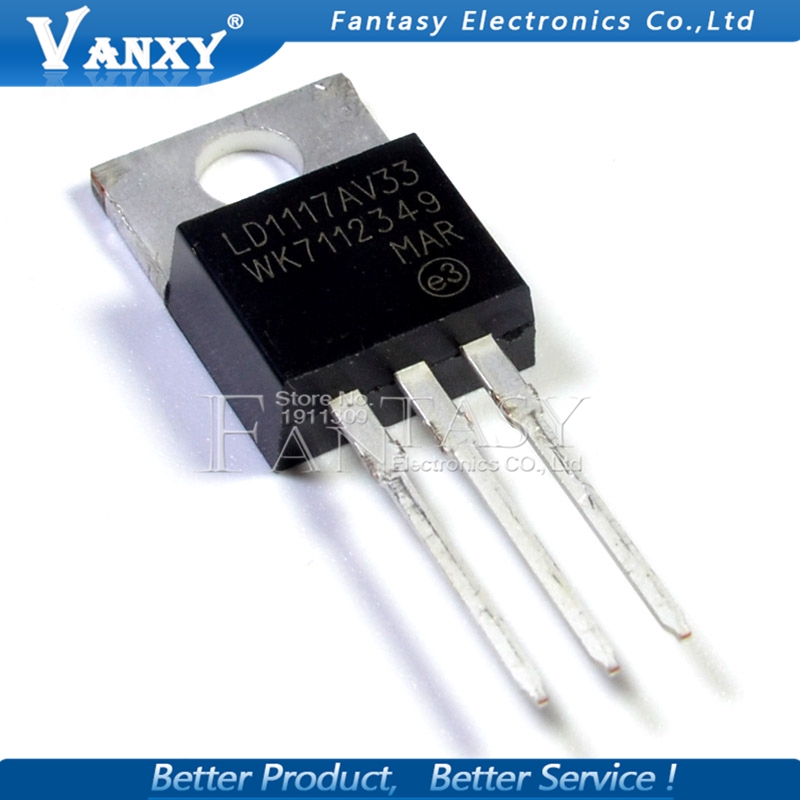 Set 10 Linh Kiện Điện Tử Ld1117V33 To-220 Ld1117 3.3 Ld1117Av33 To220 | BigBuy360 - bigbuy360.vn