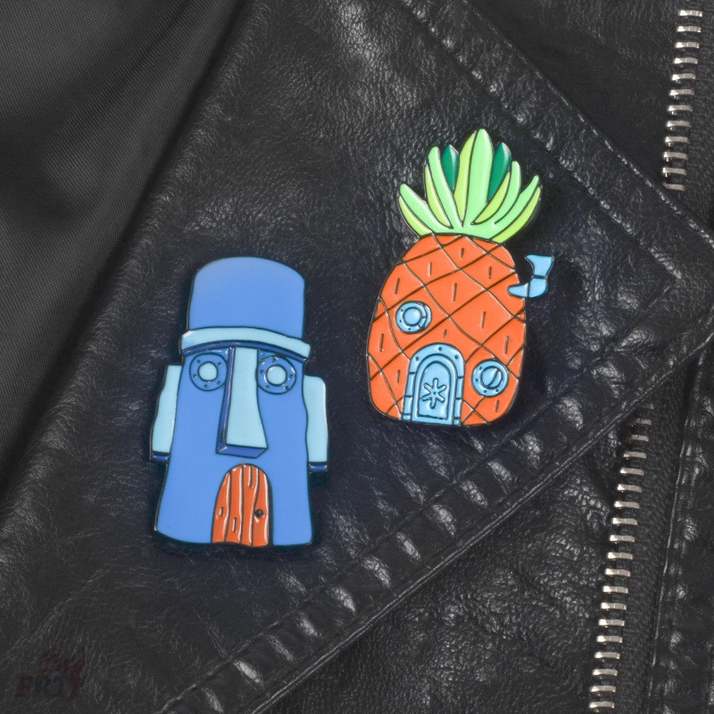 Ghim cài áo kiểu dáng hoạt hình thời trang độc đáo