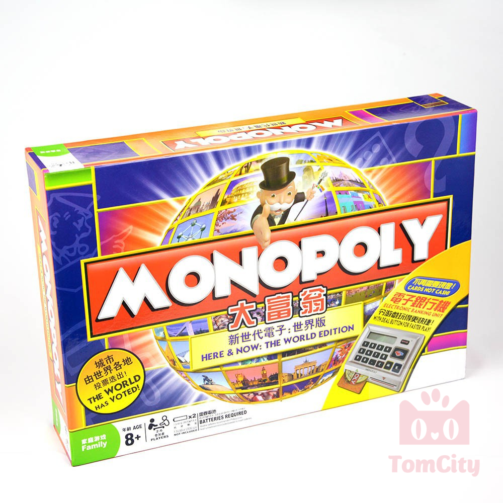 Cờ Tỷ Phú Monopoly Here & Now - The World Edition