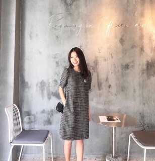 Đầm suông thiết kế