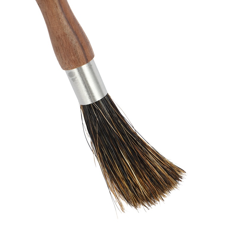 Chổi Quét Bột Cà Phê Tay Cầm Bằng Gỗ Tiện Dụng