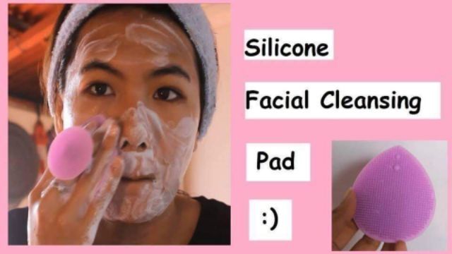 MIẾNG RỬA MẶT SILICON LOVEN MAKE CLEANSING NHẬT BẢN