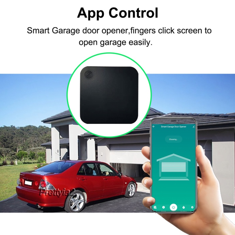 Bộ 2 Điều Khiển Mở Cửa Garage Từ Xa Thông Minh Kết Nối Wifi