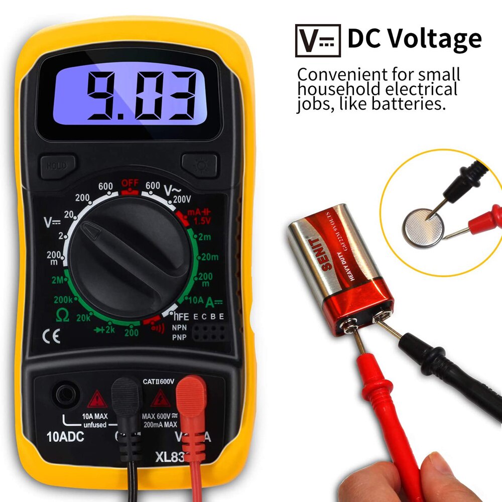 Đồng Hồ Đo Vạn Năng Kỹ Thuật Số ABG XL830L