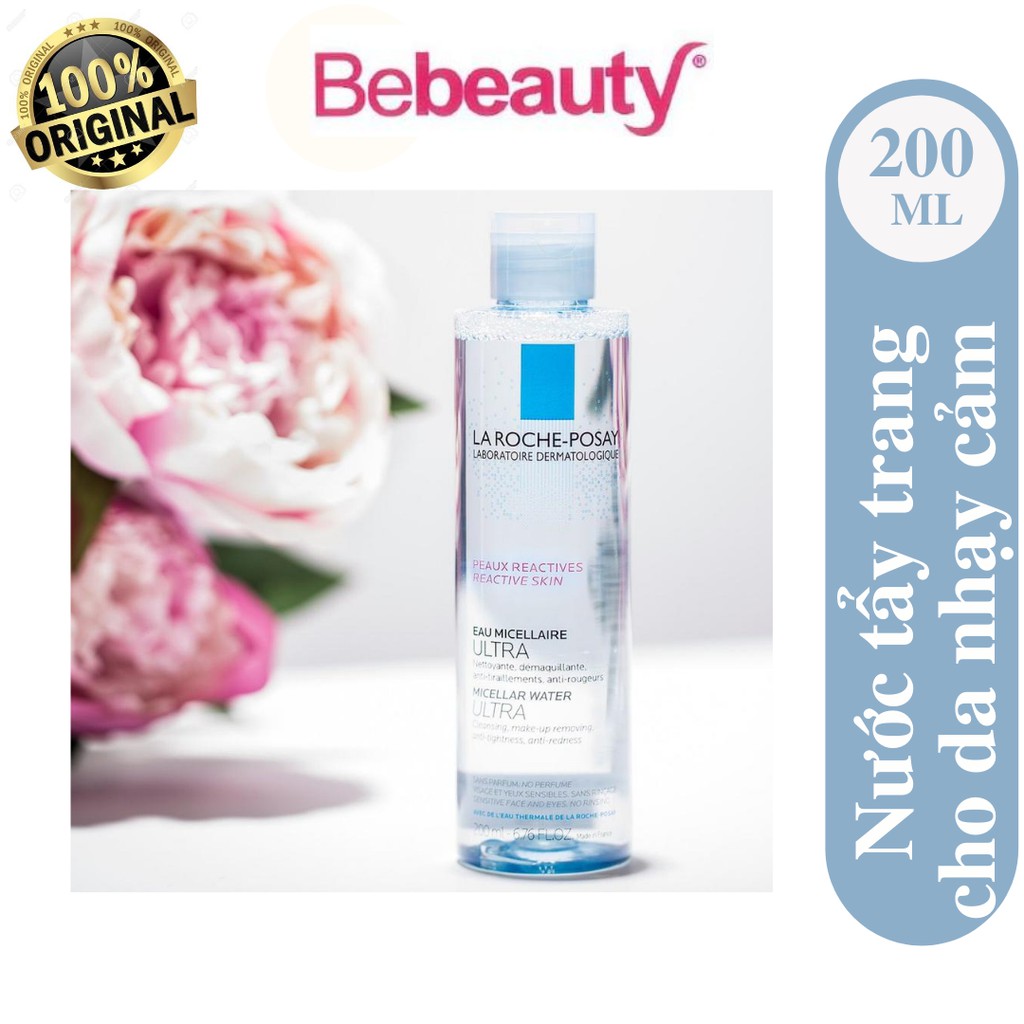 Nước Tẩy Trang Cho Da Nhạy Cảm La Roche-Posay Micellar Water Ultra Sensitive Skin 200mL - 0514430