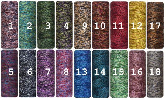 Sợi dệt loang màu