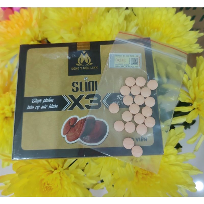 [Chính hãng-date mới] Giảm cân x3 tặng kèm 20 viên đetox lẻ không hộp ban đêm chính hãng 100%