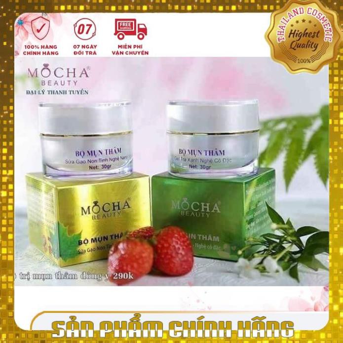 Bộ đôi mụn thâm Mocha hết nỗi lo thâm mụn