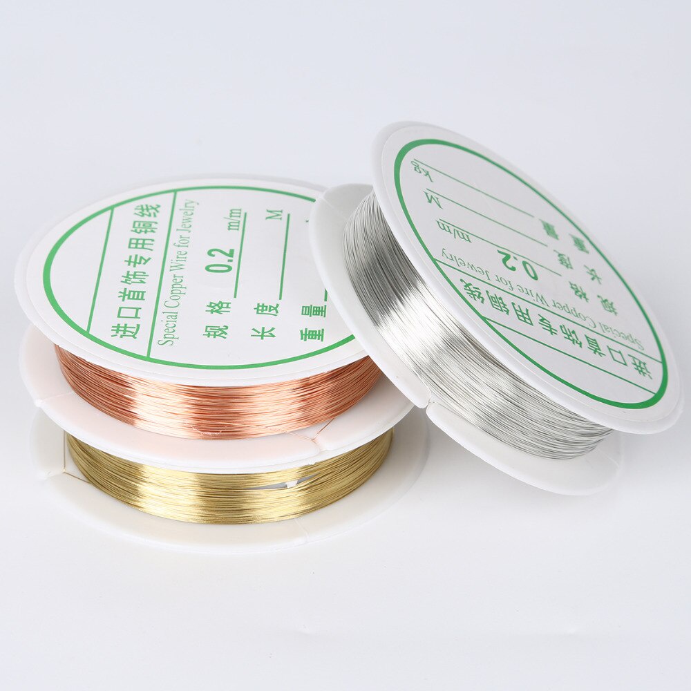Cuộn dây hợp kim đồng 0.3/ 0.4/ 0.5/ 0.6/ 0.8/ 1mm dùng làm đồ trang sức thủ công