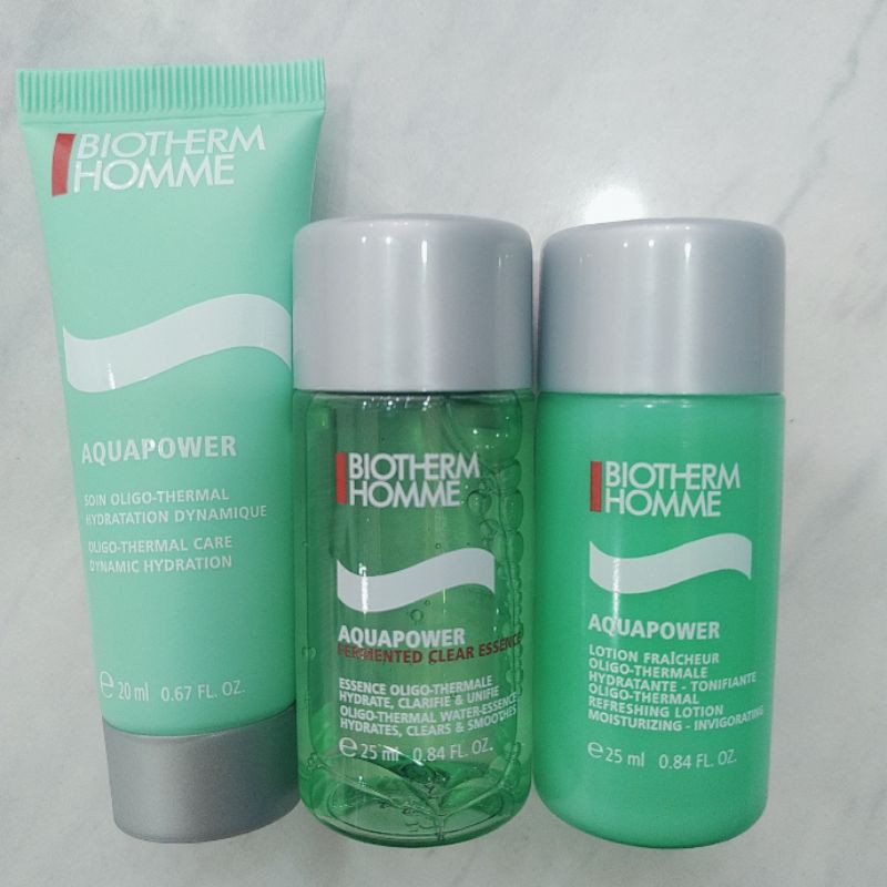 [mini] Set dưỡng da nam hương nước Biotherm homme aquapower