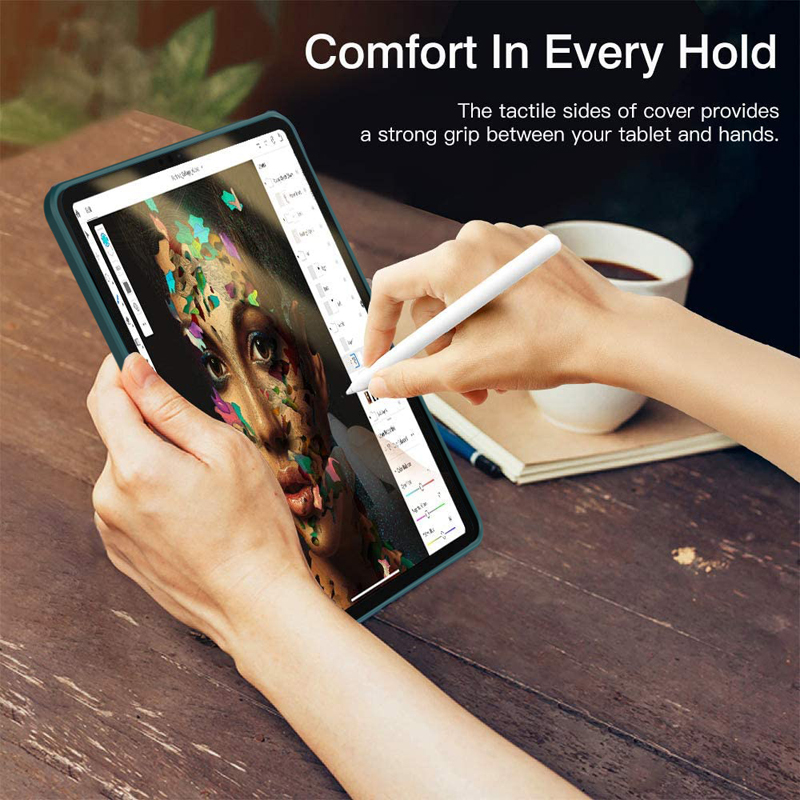 LIKGUS Ốp Máy Tính Bảng Siêu Mỏng Trong Suốt Chống Sốc Cho iPad Air 4 10.9 2020 Cho iPad Mini 6