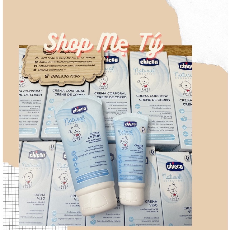 Kem dưỡng da Chicco Teddy Body Lotion cho bé từ 0M+