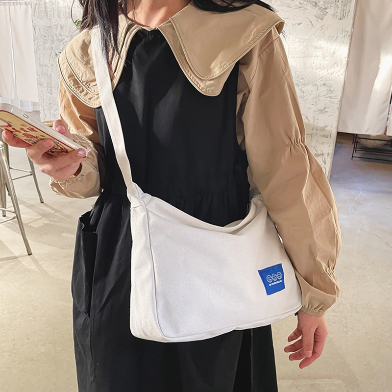 Túi Đeo Chéo Vai Bằng Vải Chống Trộm Dành Cho Nữ