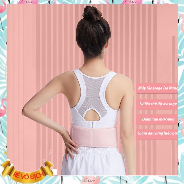 Máy Massage Bụng Đa Năng⚡⚡Đai Massage Giảm Mỡ Bụng Nhanh Chóng Hiệu Quả