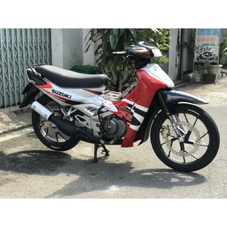 TEM SATRIA 2000 Trắng Đỏ Đen