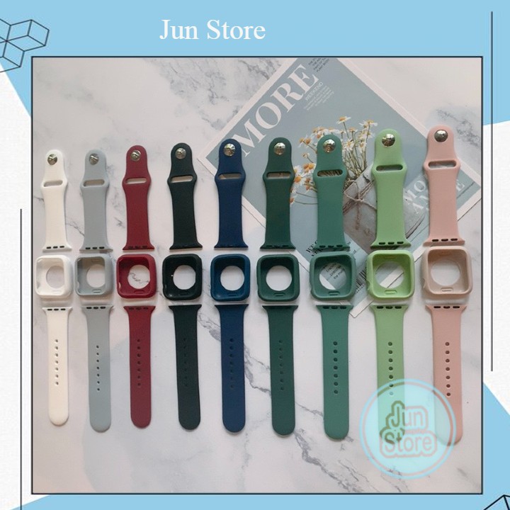 [Ốp Silicon A.W]- Case Bảo Vệ đồng hồ A.W - Đủ kích cỡ từ 38mm 40mm 42mm 44mm Silicone iWatch Series 4/3/2/1