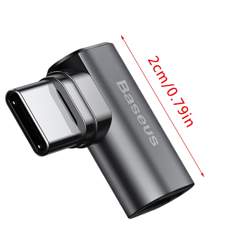 Đầu Chuyển Đổi 90 Độ Type C Cái Sang Đực Cho S9 S8 Note8