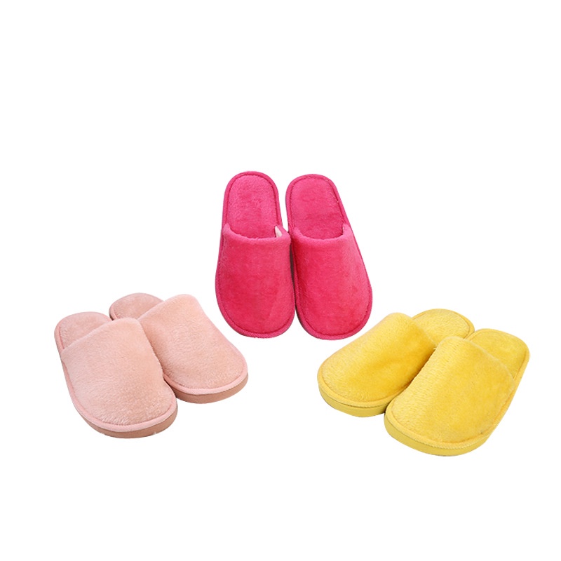 Dép bông đi trong nhà mùa đông Full size nhiều màu nam nữ, dép bông đi văn phòng, spa, khách sạn A136 ACCESSORIES