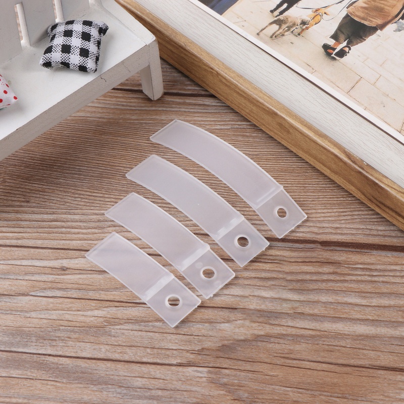 Set 10 Miếng Chặn Ngăn Kéo Tủ Bằng Nhựa PVC Trong Suốt Chống Trượt Tiện Dụng