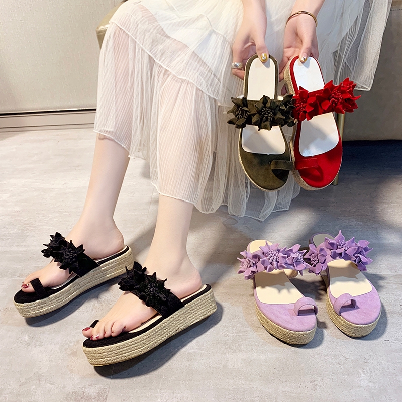 Dép Quai Ngang Đi Biển 35-41 42 43 Plus Cho Nữ