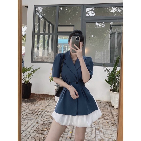 SET ÁO VEST + CV TƠ (Hàng sẵn-shop tự chụp) [Moment House]