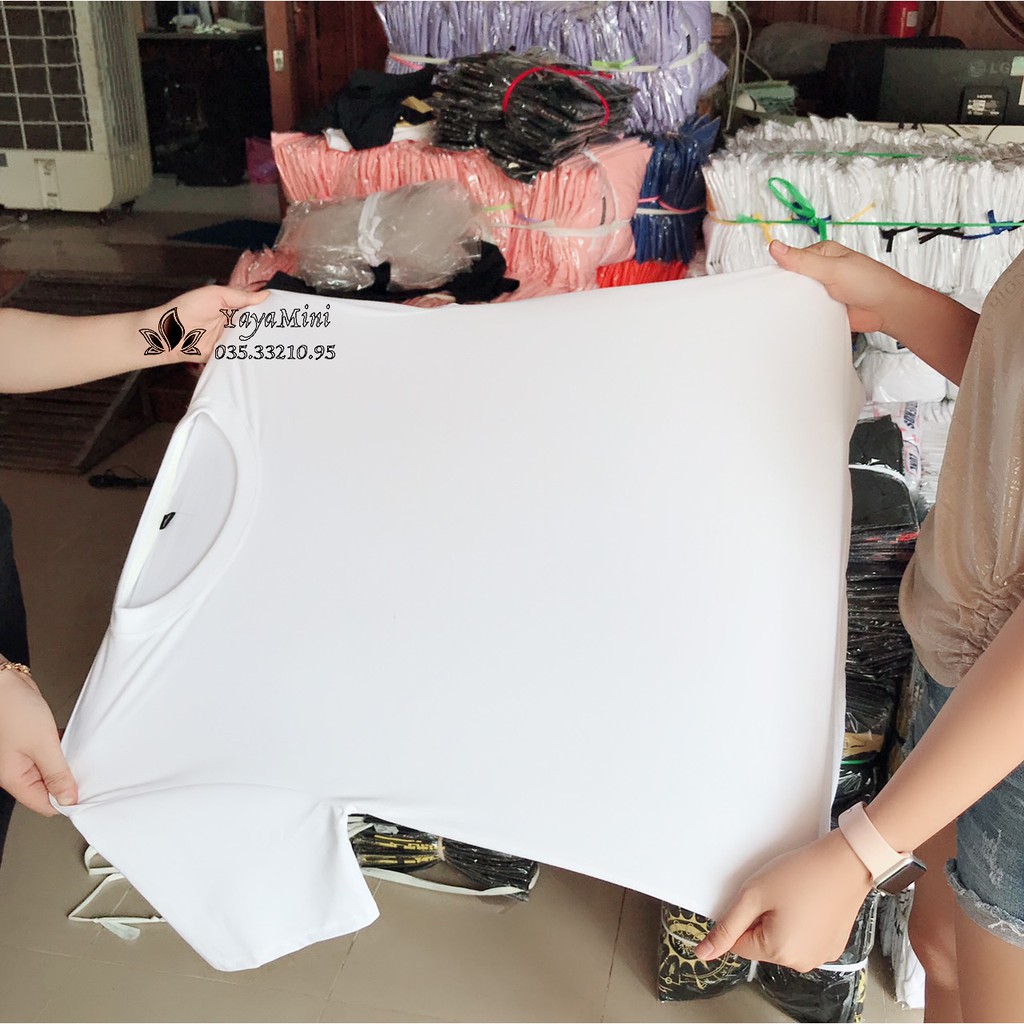 Áo Thun Trơn Tay Lỡ Dáng Unisex Form Rộng Cotton Cao Cấp [Hỗ Trợ Đổi Trả Miễn Phí] | BigBuy360 - bigbuy360.vn