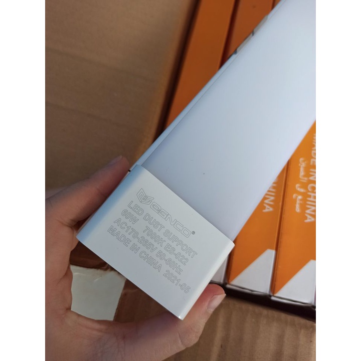 Thùng 20 Bóng đèn tuýp LED bán nguyệt 1m2 60w Bảo hành 2 năm