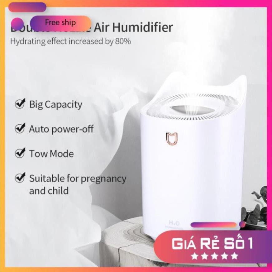⚡️Máy Phun Sương Tạo Độ Ẩm Loại- Lớn 3000ML⚡️ Khuếch Tán Không Khí Trong Xe Ôtô, Văn Phòng, Spa, Phòng Ngủ, Phòng Trẻ Em