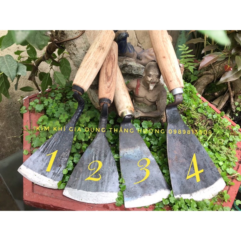 Dầm xới cỏ thép tôi siêu sắc