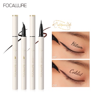 FOCALLURE Kẻ mắt Bút kẻ mắt dạng lỏng nhanh khô Two Style Ultrafine